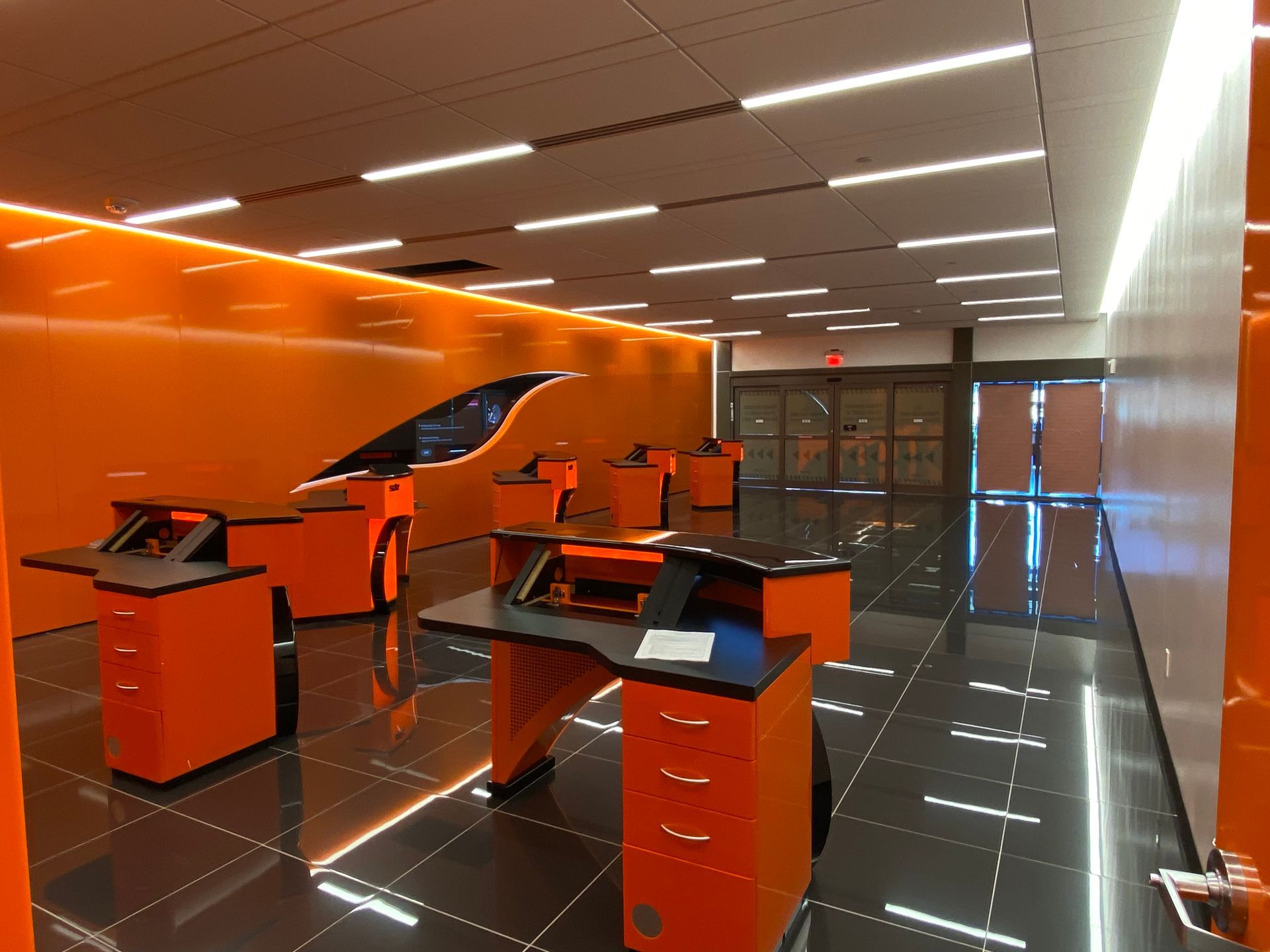 View of Lights and Desks at SIXT – Puunene, HI - Hawaii Electrical Solutions LLC