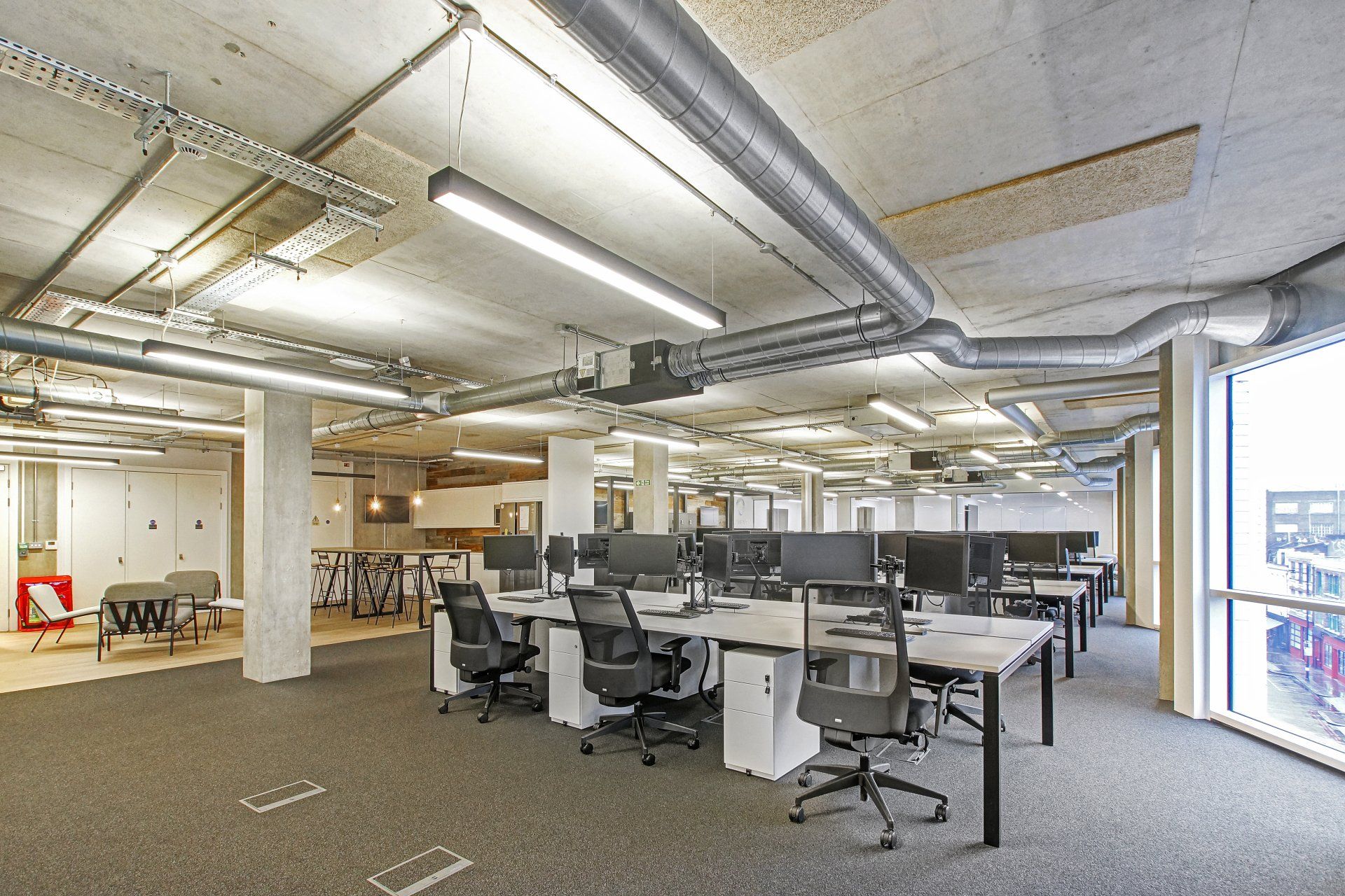 91 Curtain Road London Office Refurbishment by BSI Solutions Essex London