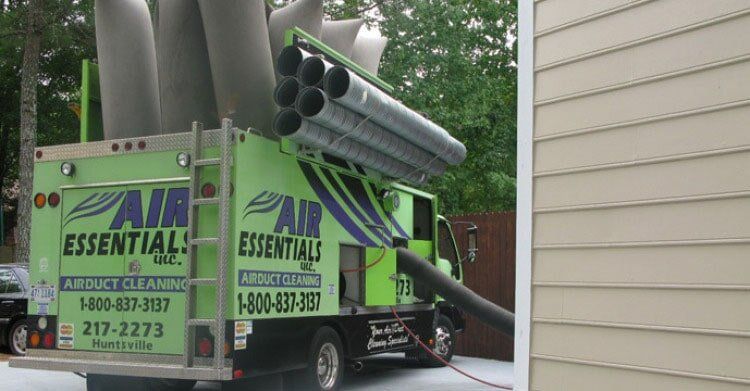 Air Duct Cleaning Truck in Madison Alabama