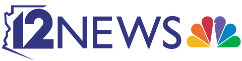 12 News logo with Arizona outline, 