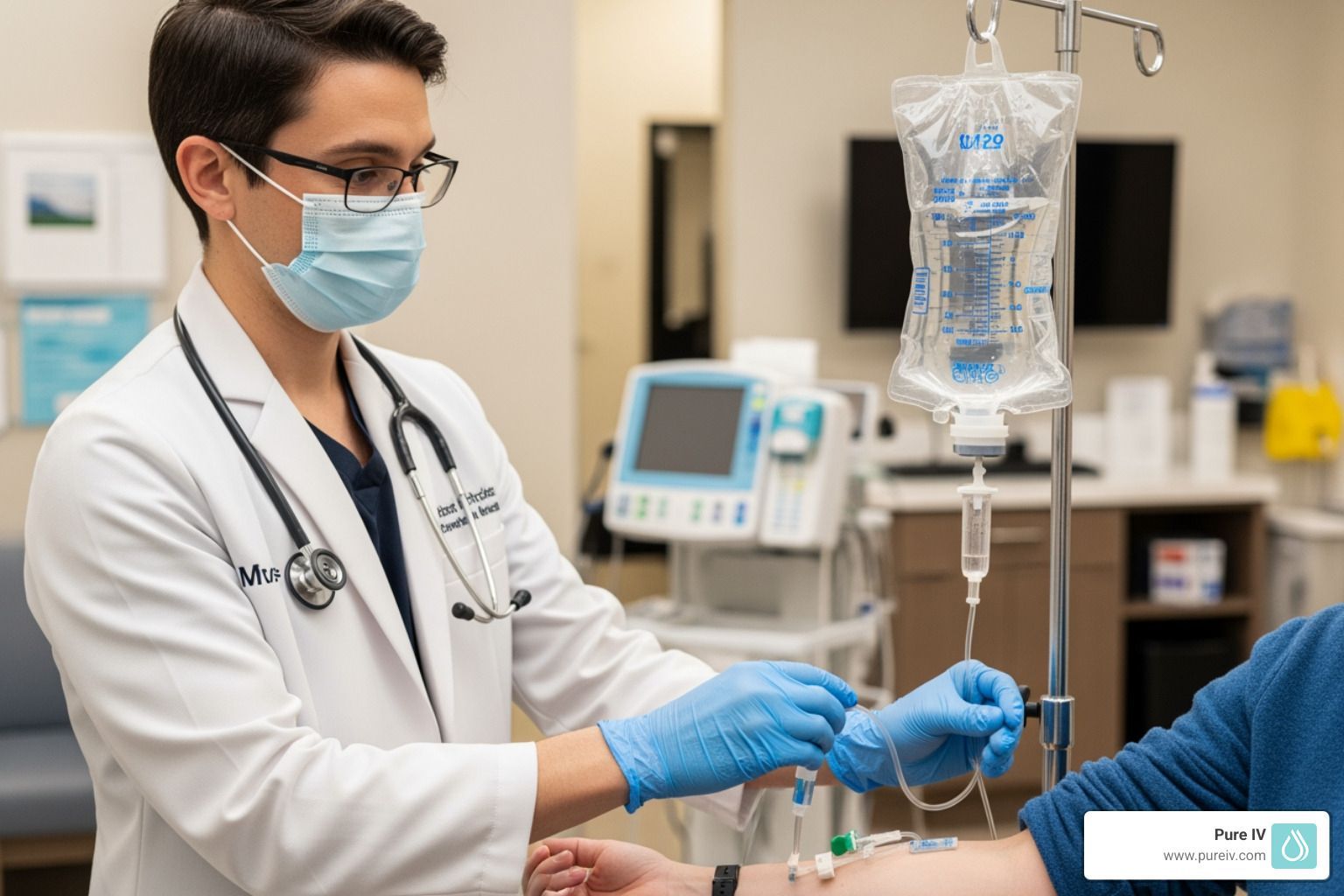 IV hydration treatment - urgent care with iv fluids near me