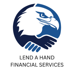 The blue wolfe financial logo has a wolf on it.