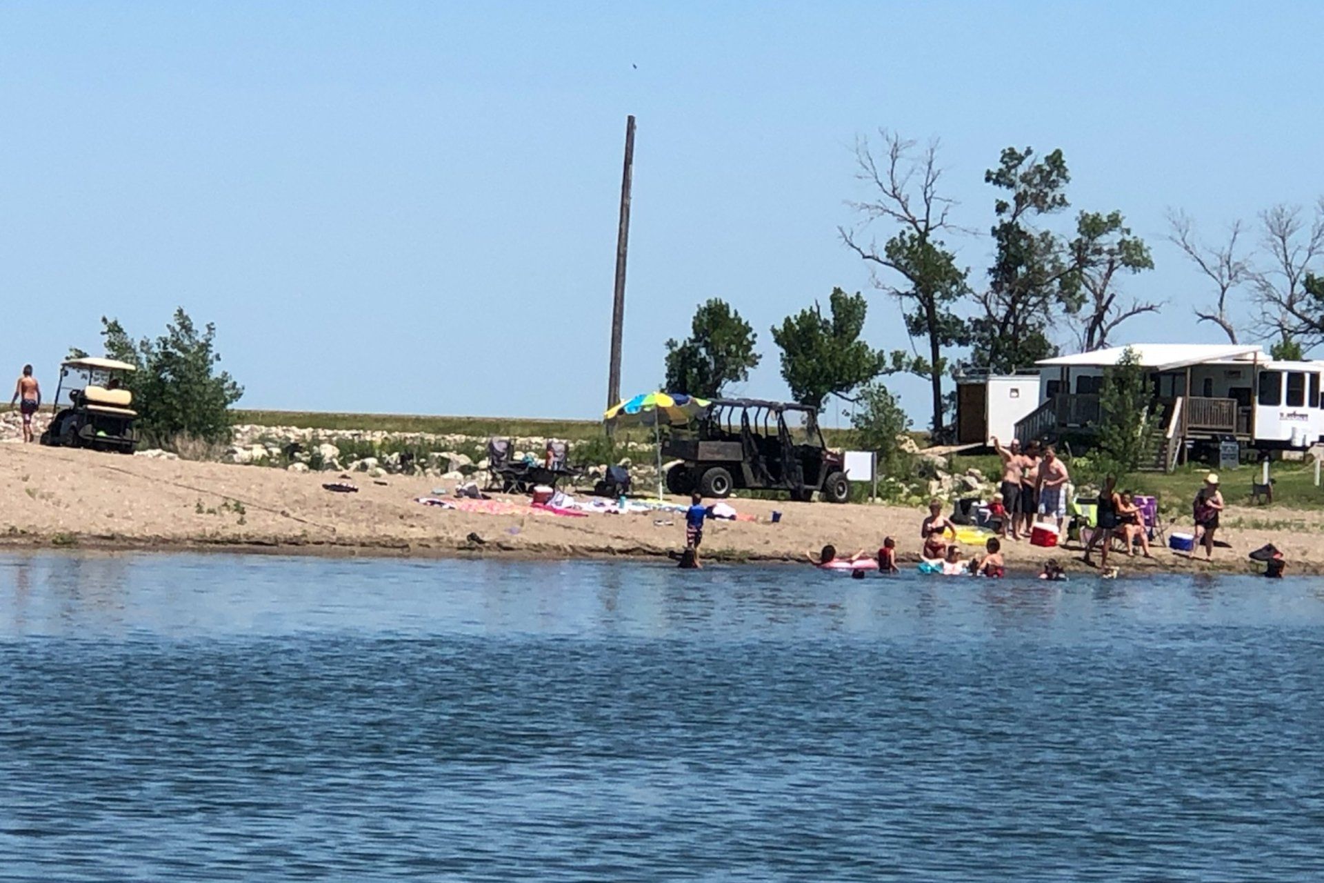 Grizzly's Corner Campground Devils Lake, ND Home