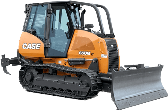 A case bulldozer is shown on a white background.