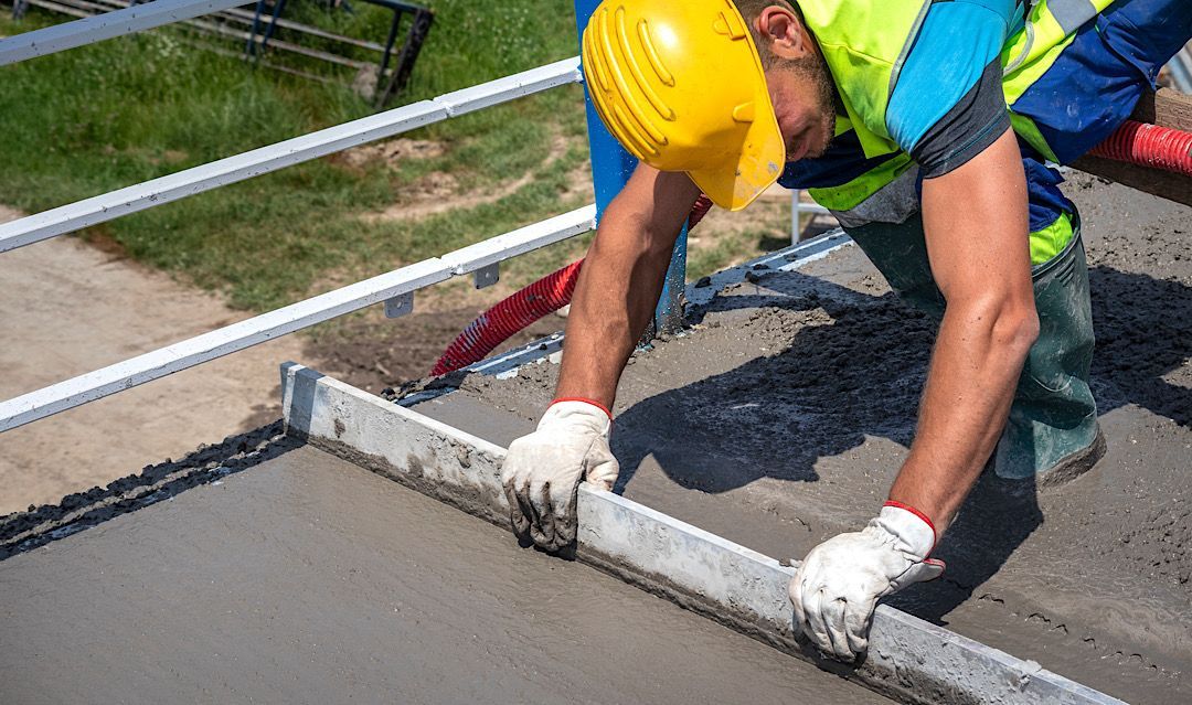 Concrete in heat, Concrete contractor, Denver summers