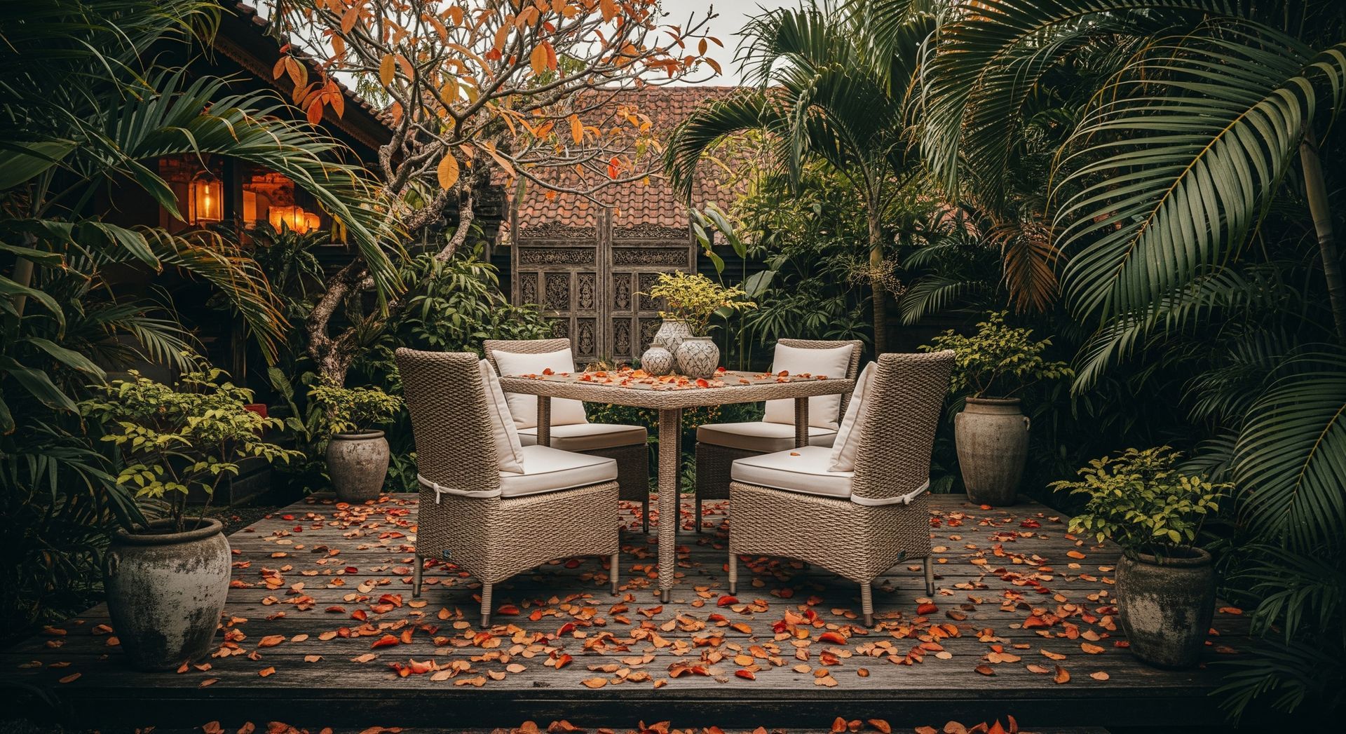 Fall patio prep