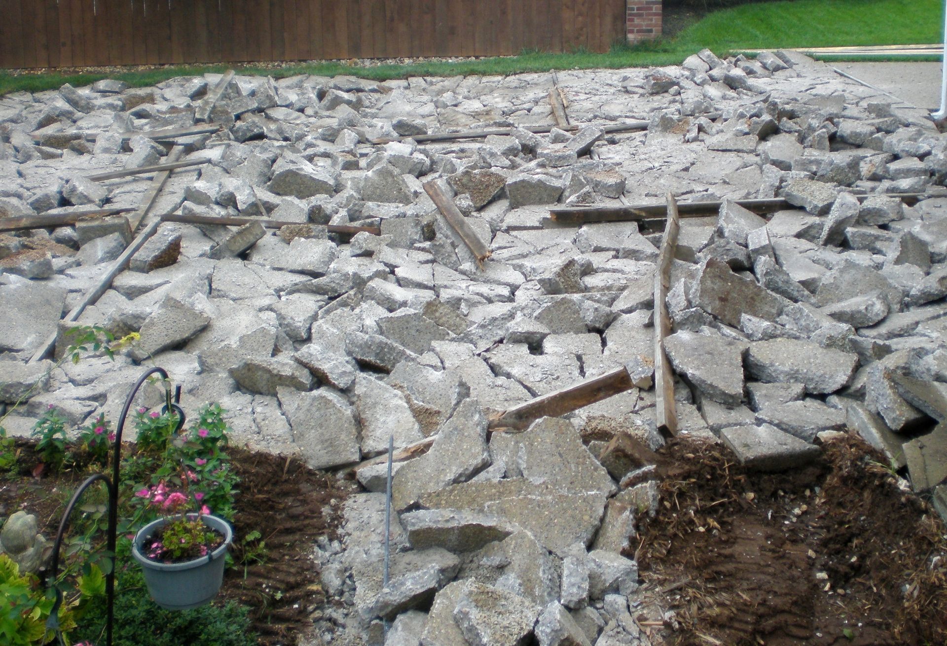 driveway replacement in Denver