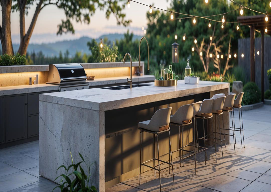 Stamped concrete patios for outdoor entertaining in Denver