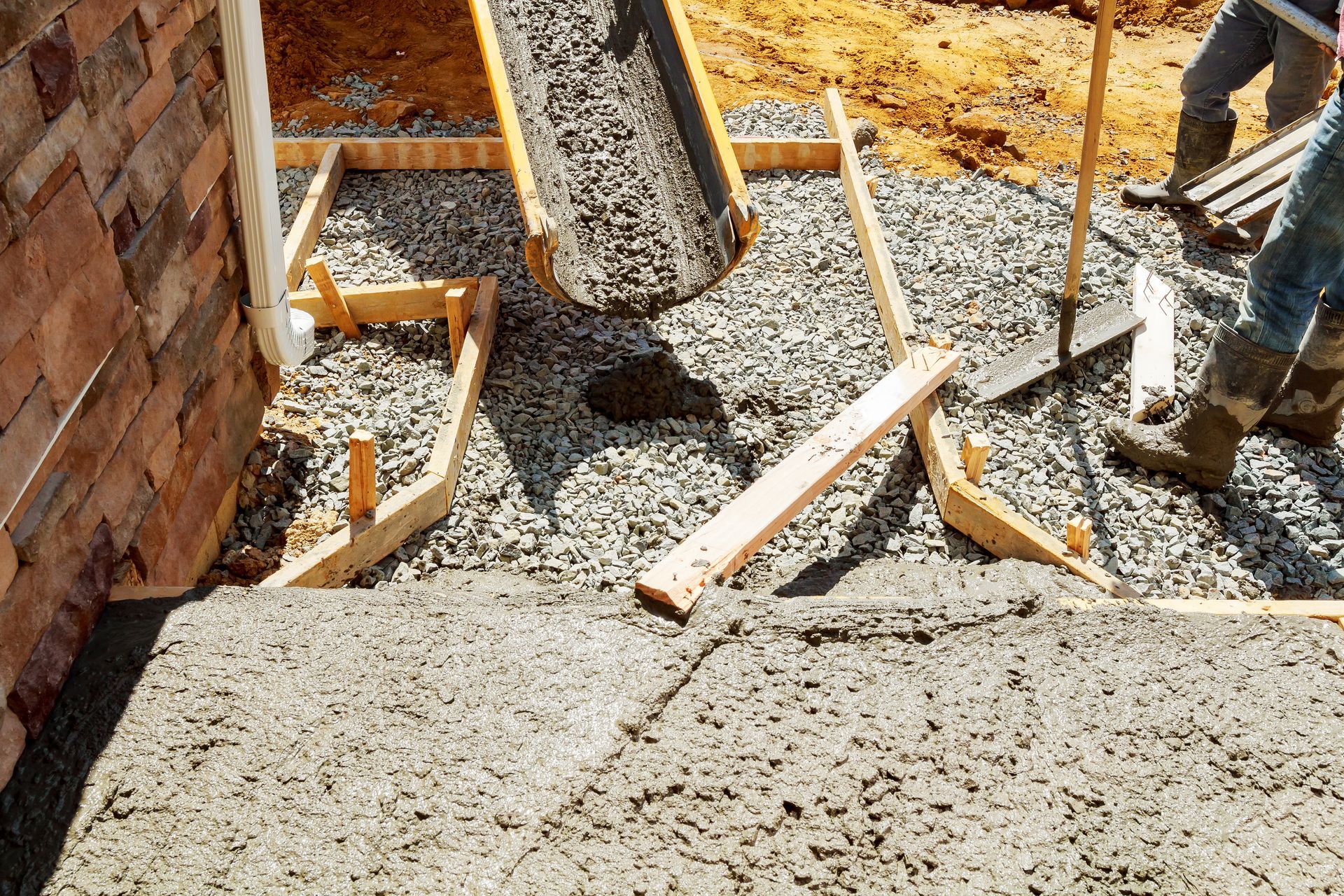 Concrete driveway replacement