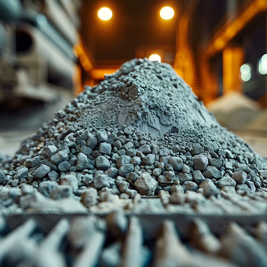 Cement pile in Denver, CO