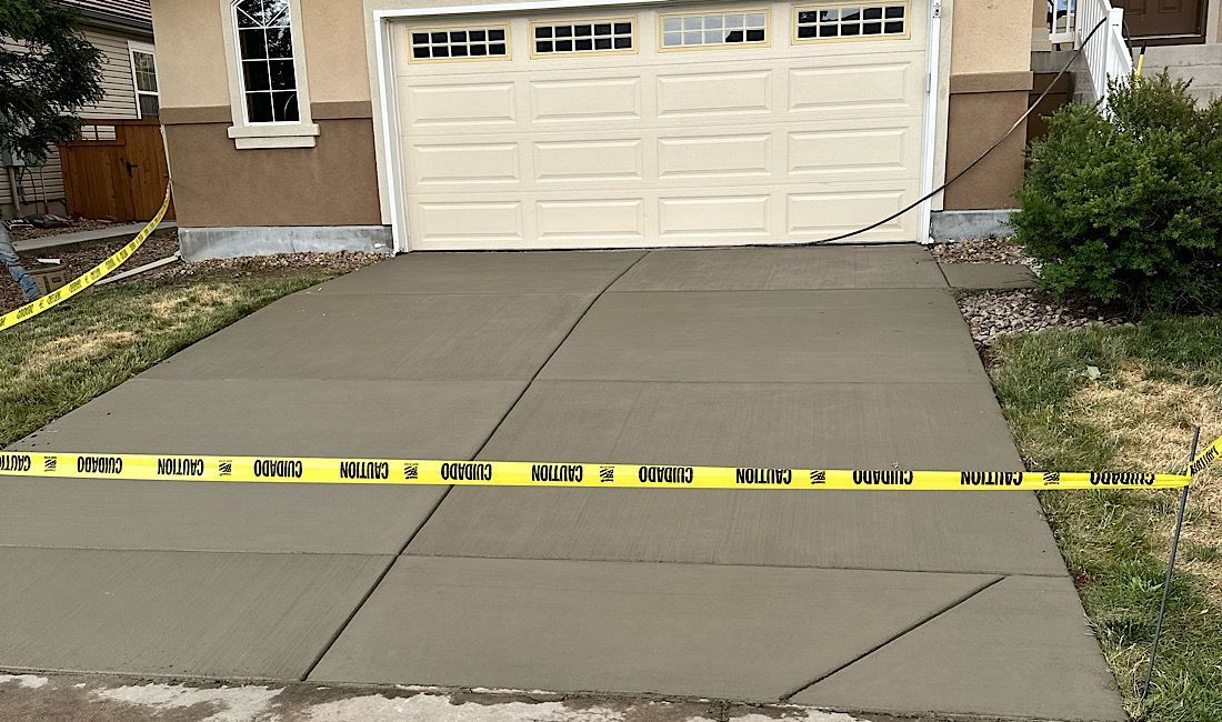 Driveway resurfacing in Denver