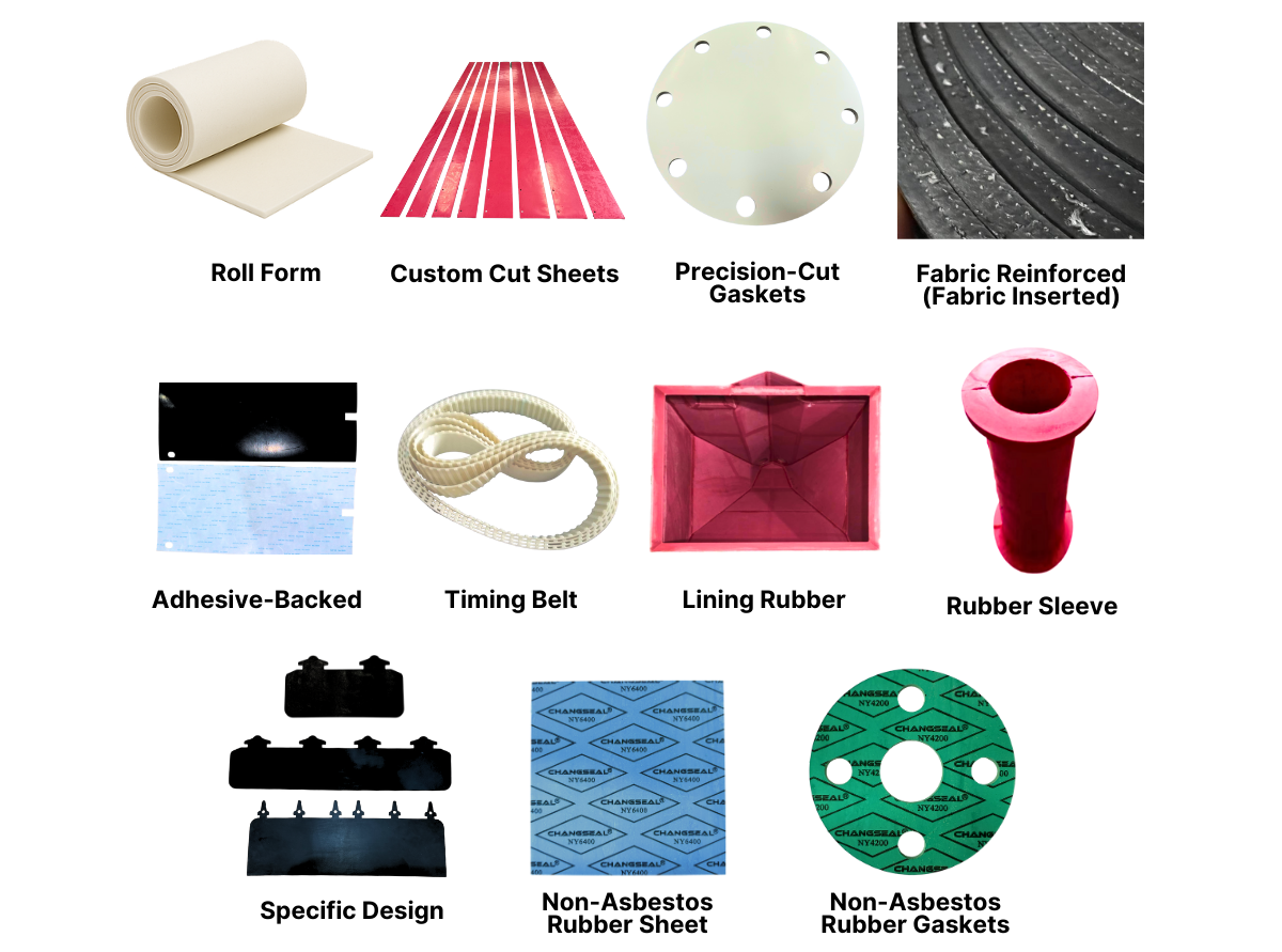 Rubber Product Formats