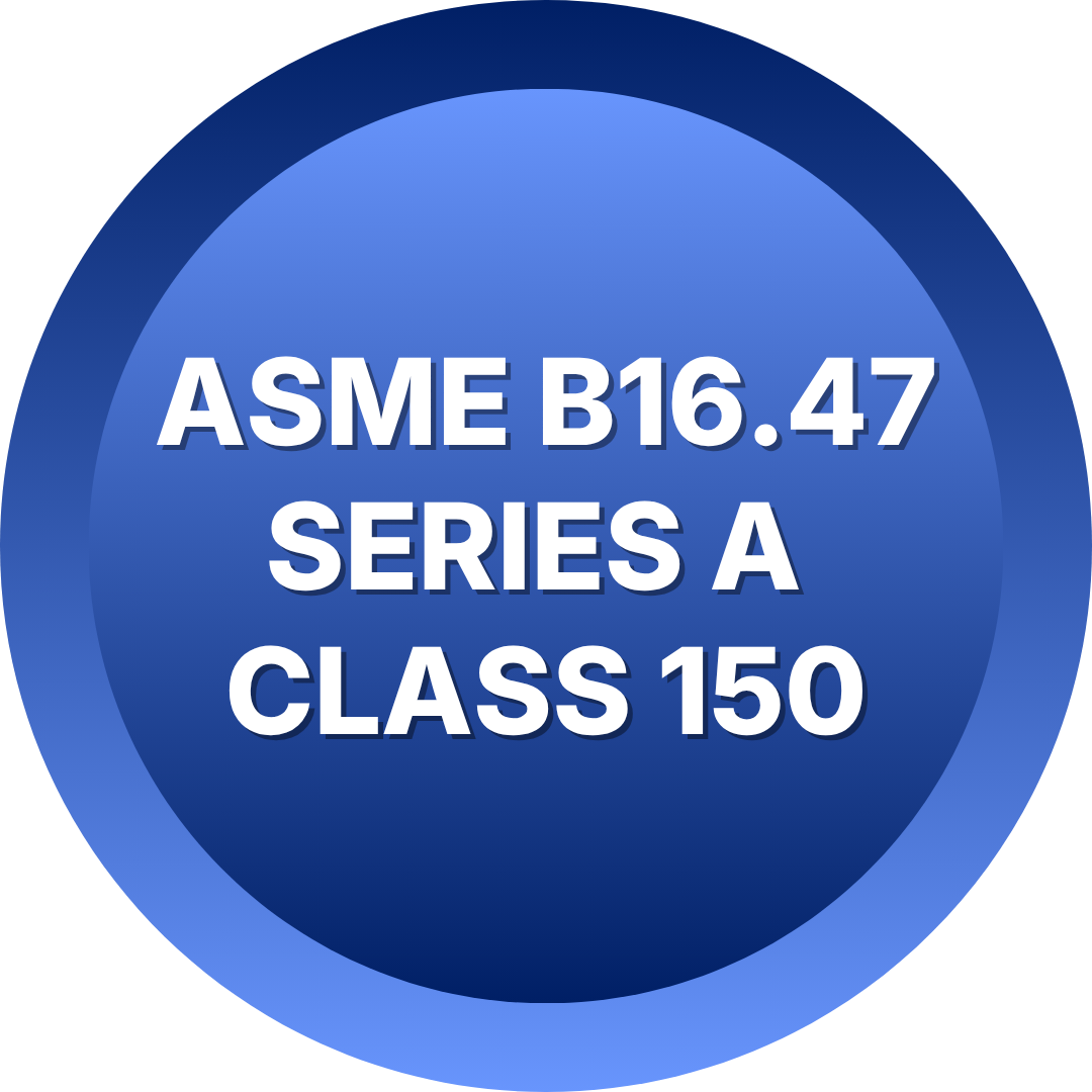 ASME B16.47 series A class 150