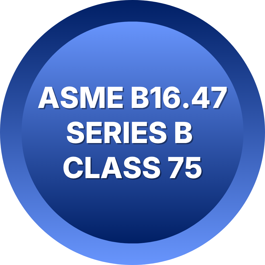 ASME B16.47 series B 
class 75