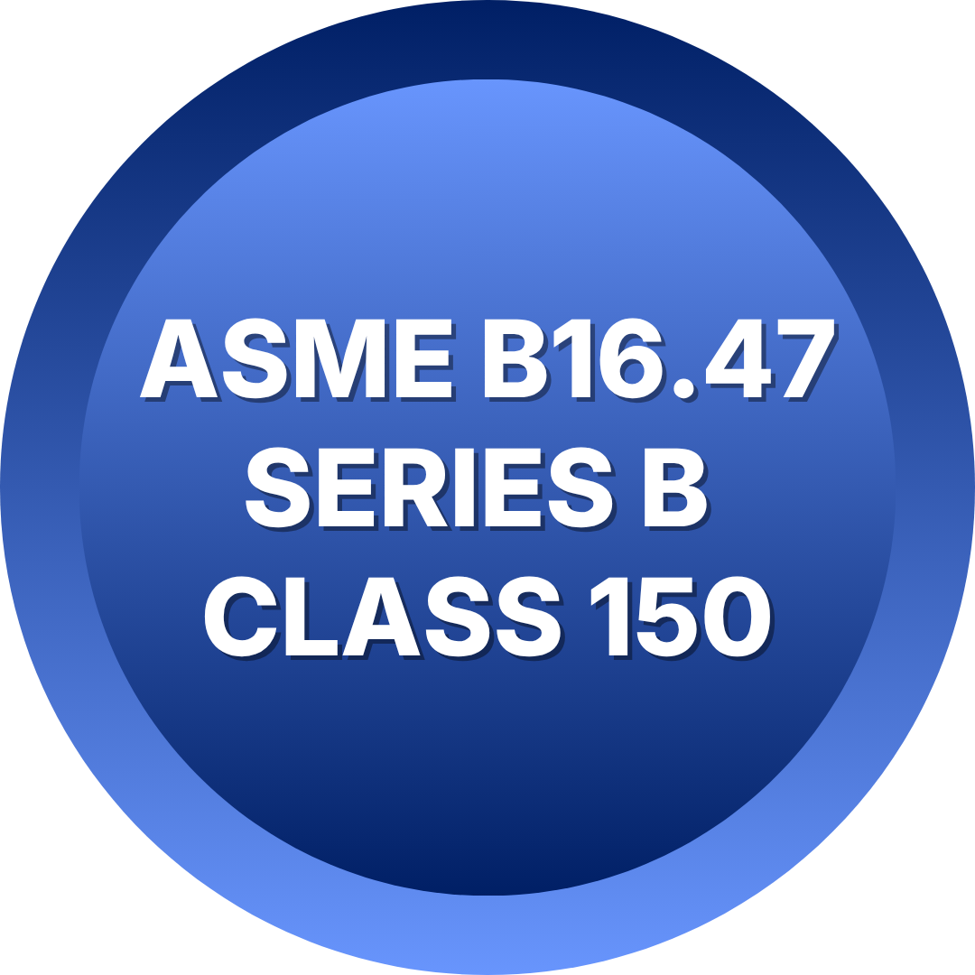 ASME B16.47 series B 
class 150