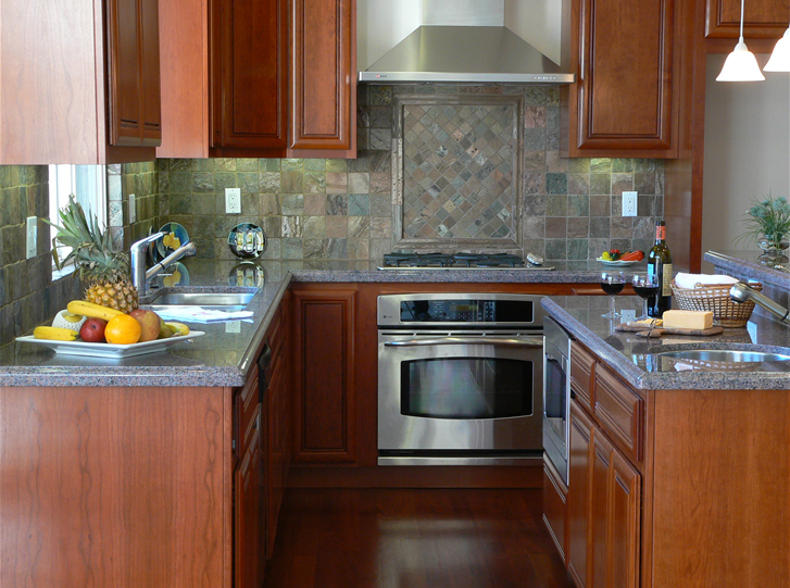 Custom stone and custom tile work for a kitchen in Santa Clara, CA