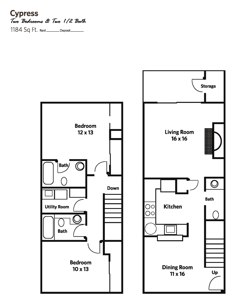 Cypress Floor Plan