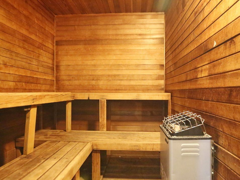 Interior of Sauna