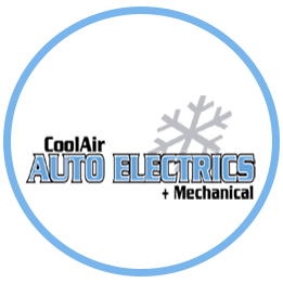 A Logo for Coolair Auto Electrics and Mechanical — In CoolAir Auto Care Salamander Bay NSW, 2317