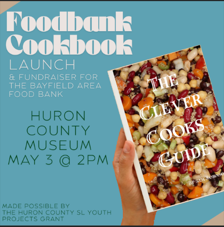 This is an image of the Food Bank Cookbook cover.
