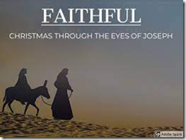 This is an image of the cover of the book: Christmas Through the Eyes of Joseph.