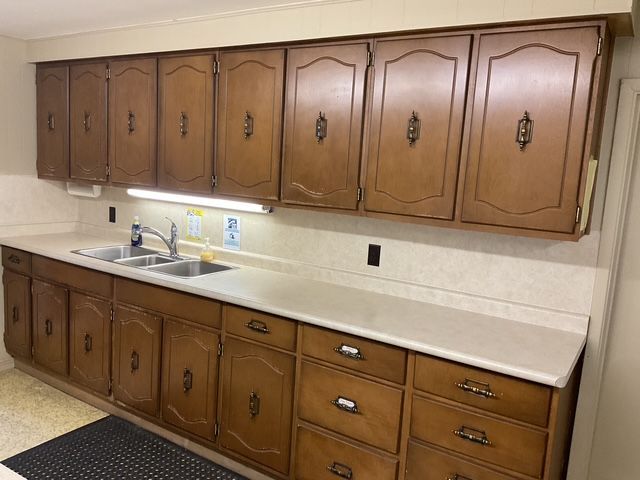 This is a photograph of the kitchen counter.