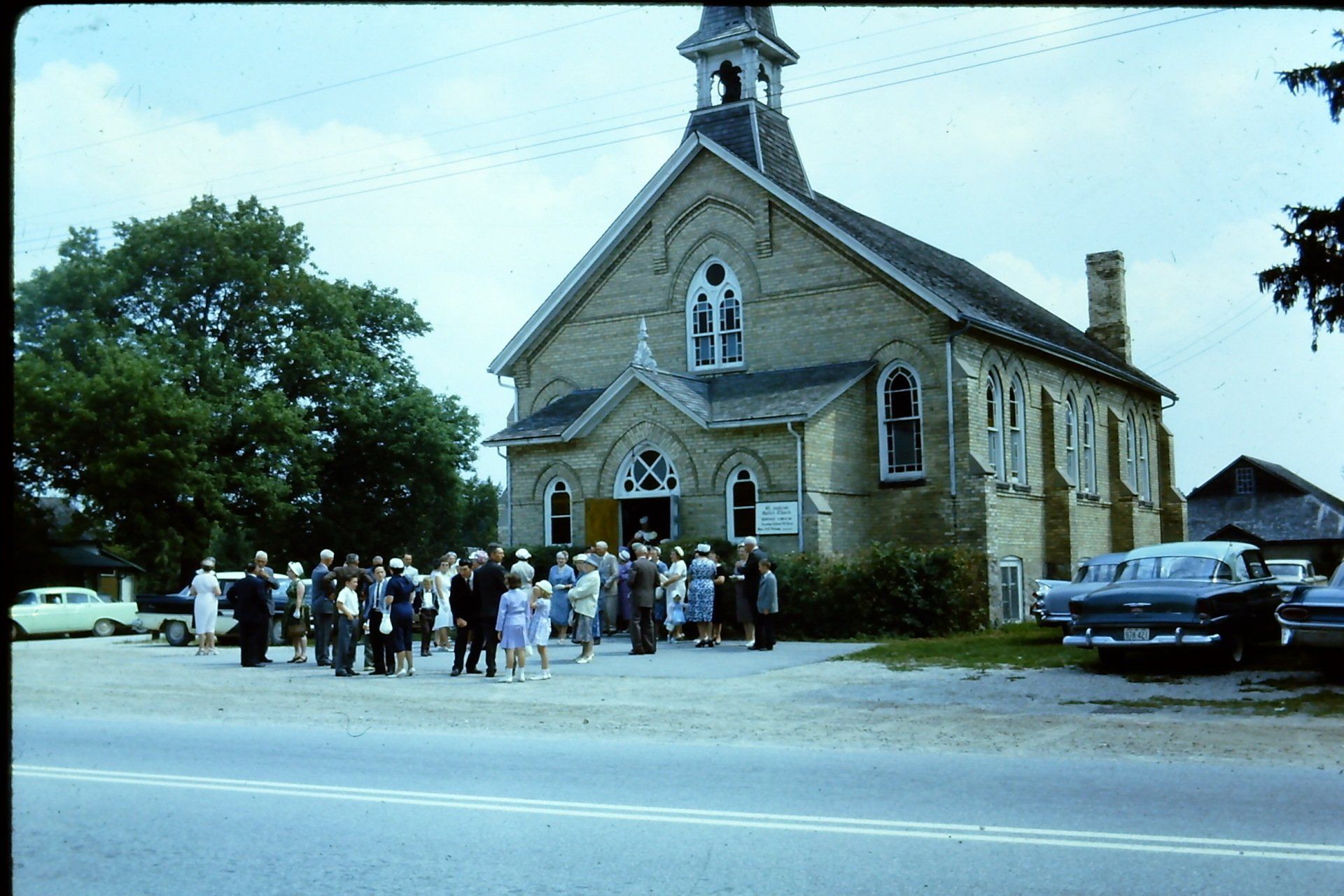 St. Andrew's Church, 1962 Courtesy Bayfield Archives.