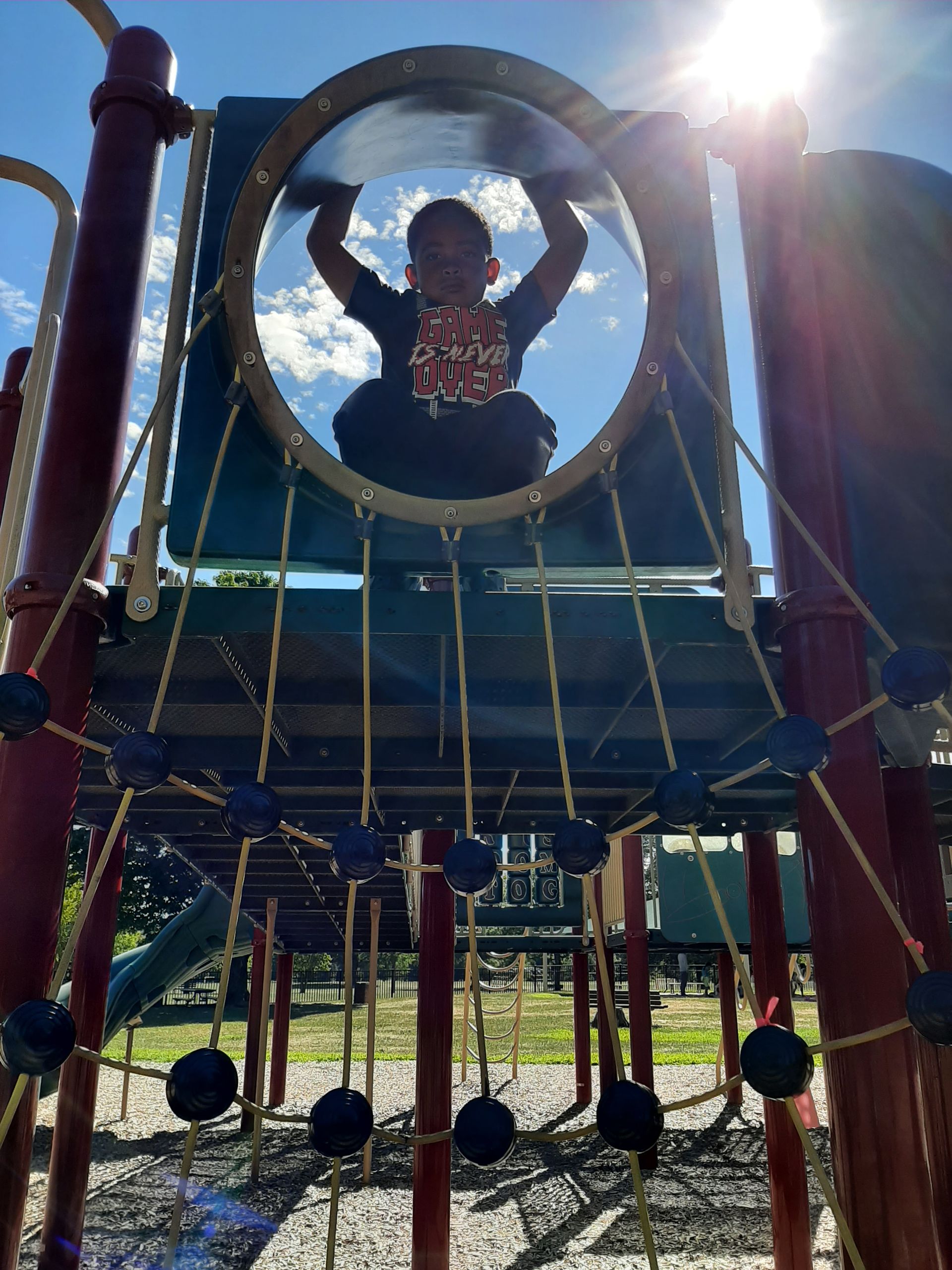 Kid At Slide — West Springfield, MA — Academy Of Tae Kwon Do