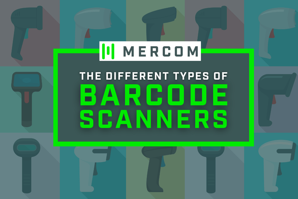 There are many different types of barcode scanners.