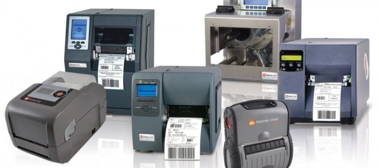 6 different barcode printers