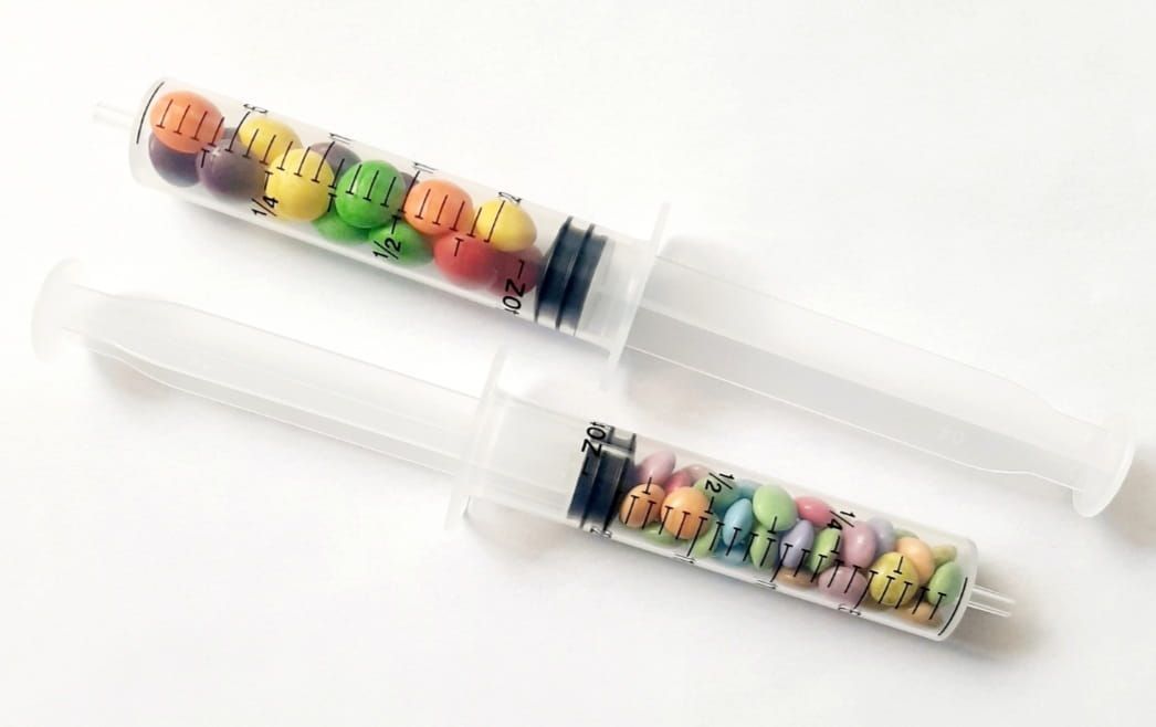 Plastic spuit 20 ml (set van 5 stuks)