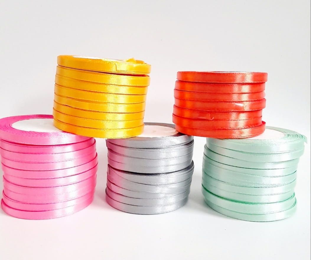 Zilver grijs lint