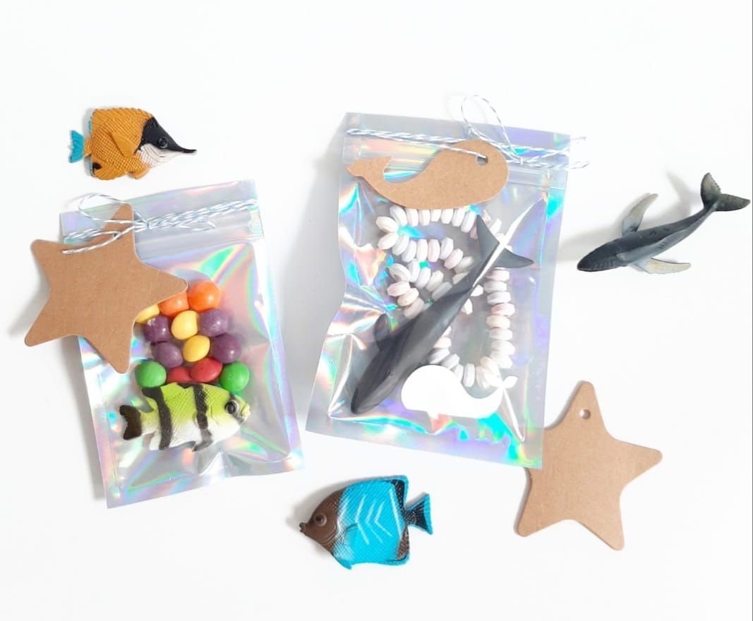 Label Zeester (set van 5 stuks)