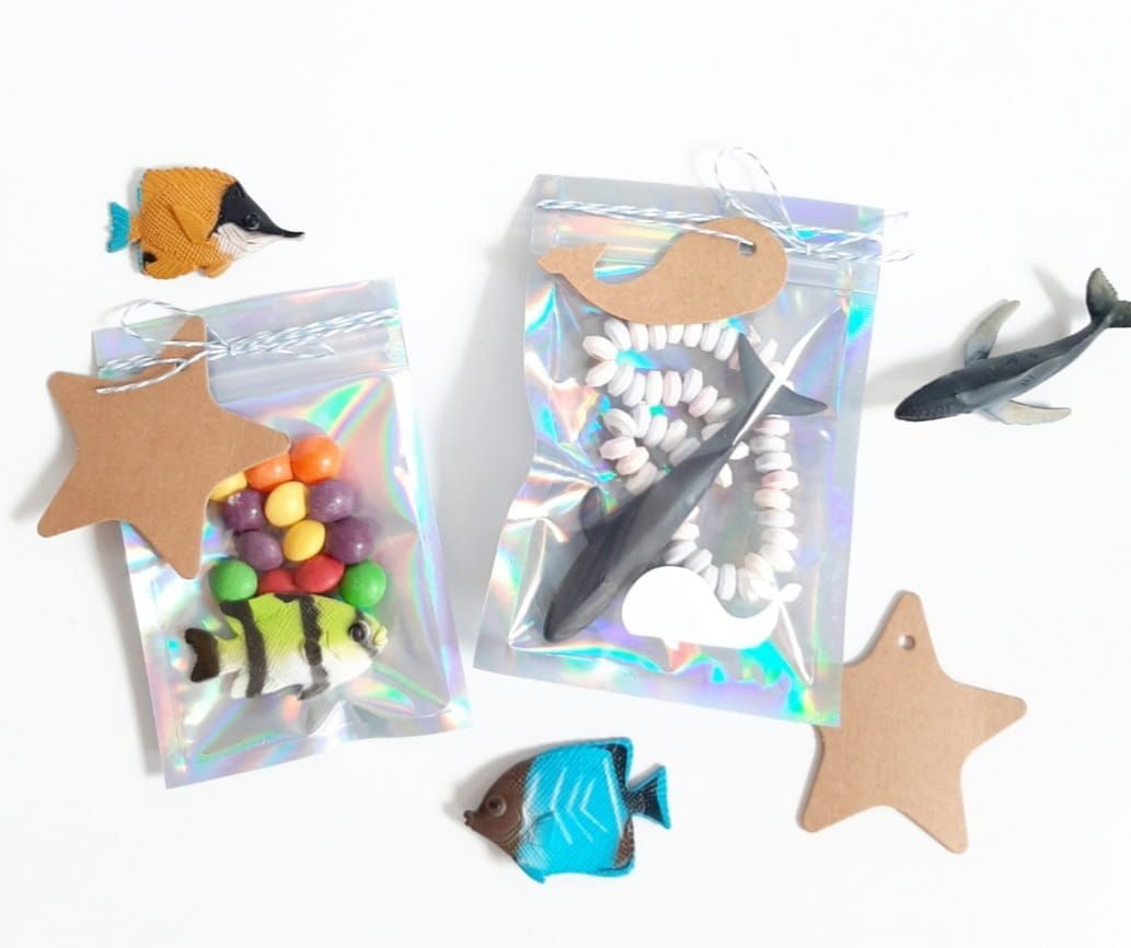 label Walvis (set van 5 stuks)