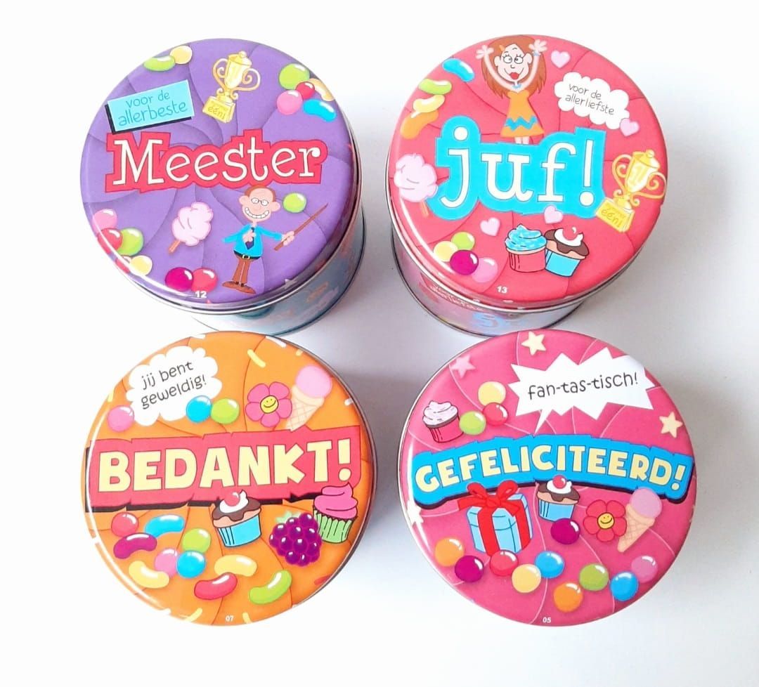 Snoepblikje Meester