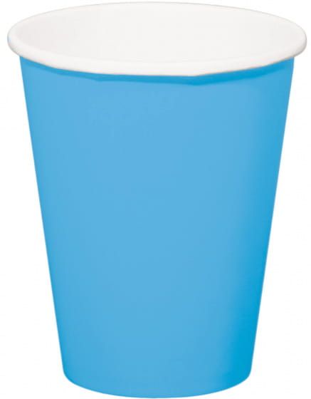 Drinkbeker Blauw (set van 8 stuks)