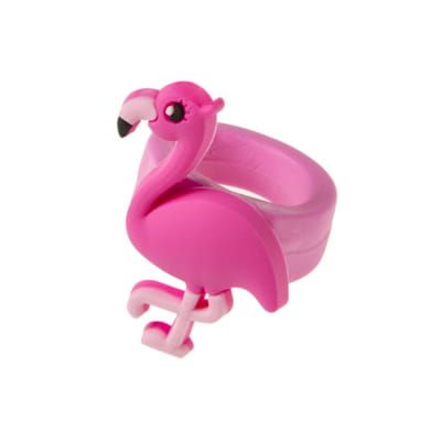 Ring Flamingo (set van 5 stuks)