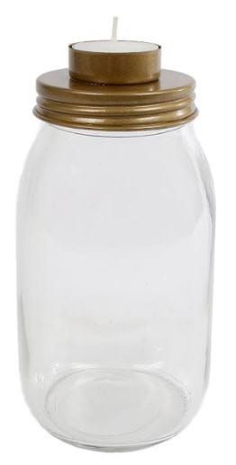 Waxinelichthouder goud