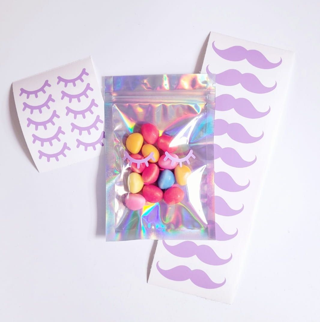 Stickers sleepy eyes normaal (vel van 5 sets)