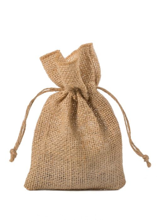 Jute zakjes (set van 5)