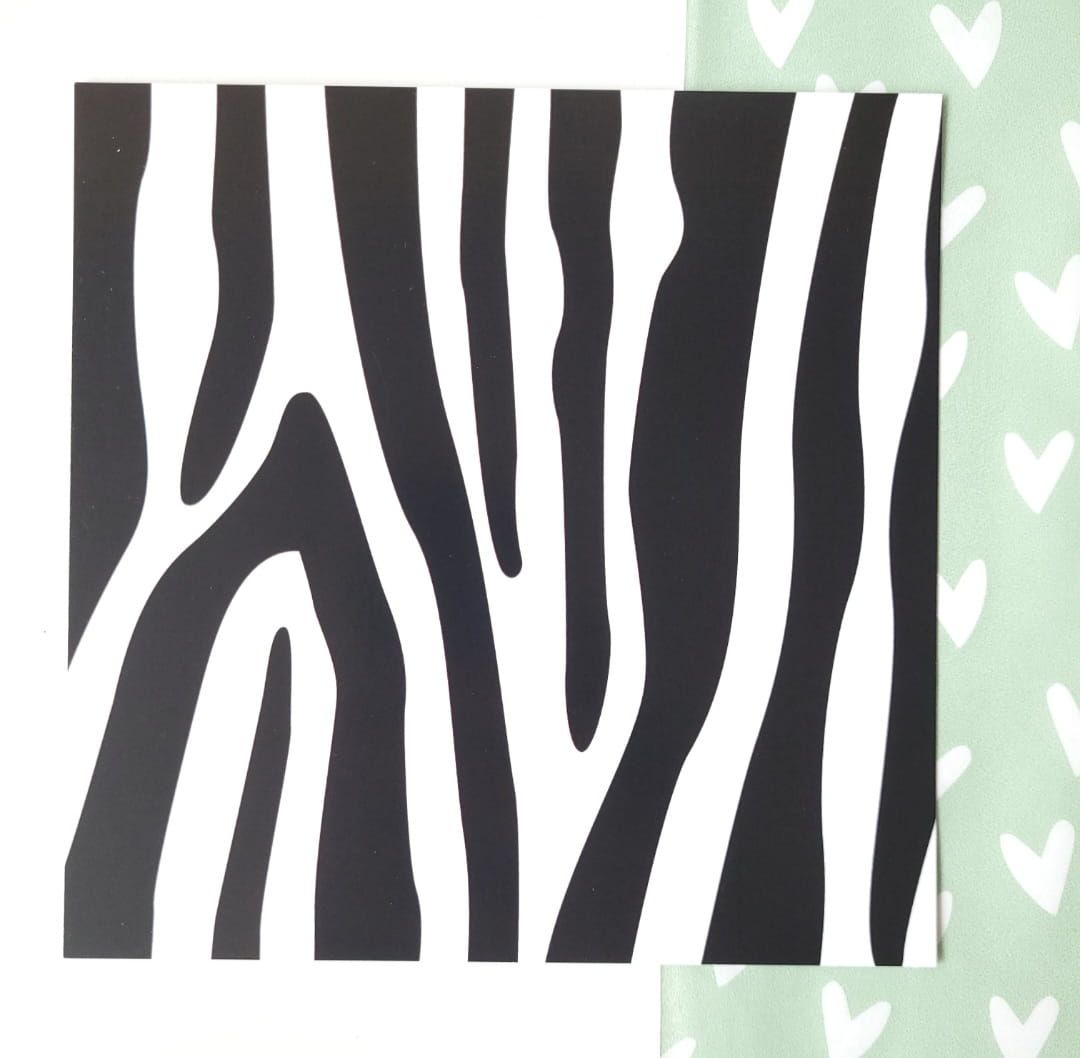 Traktatiekaart Zebra