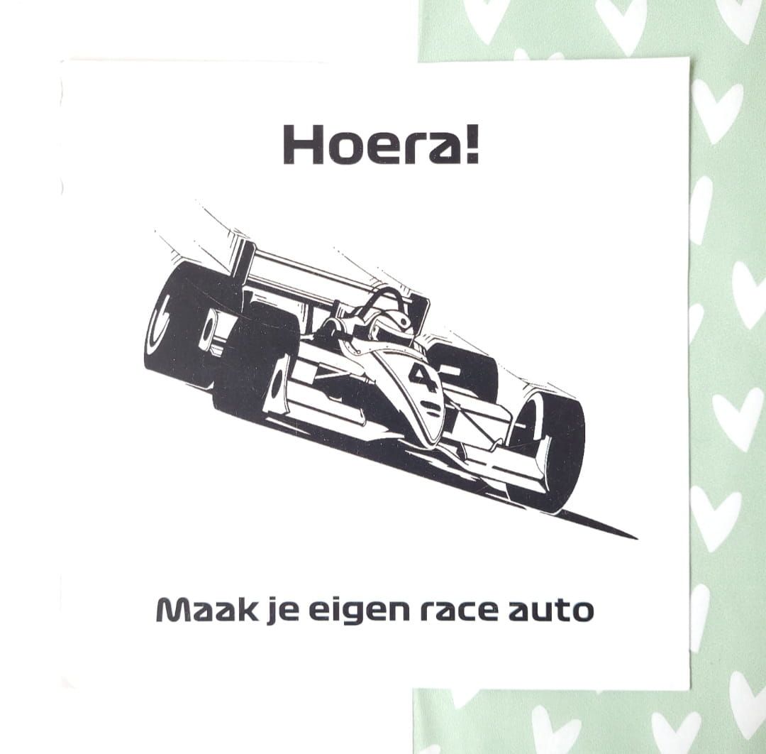Traktatiekaart Racewagen