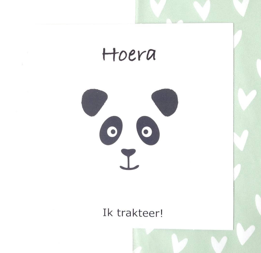 Traktatiekaart Panda