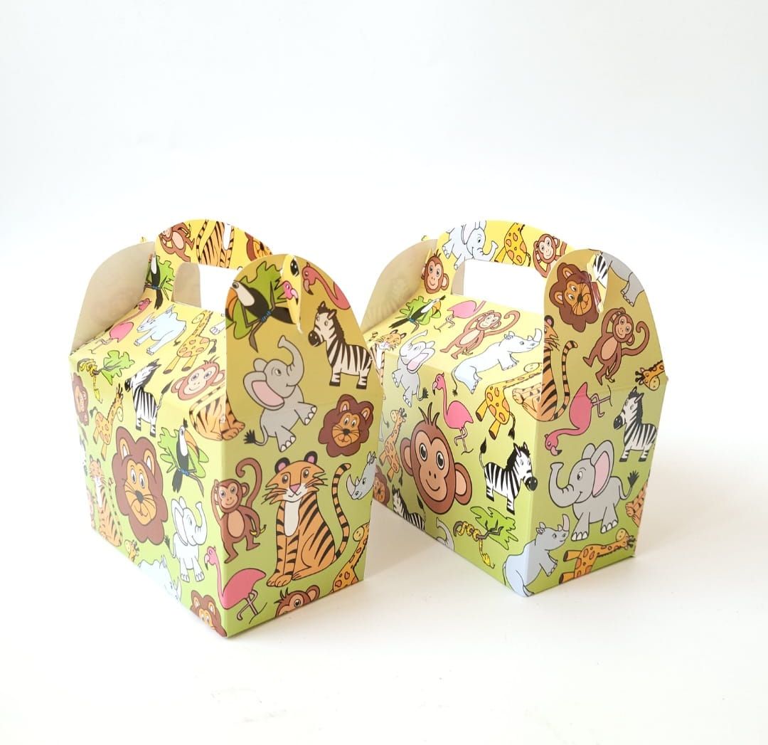 Traktatiedoosje Wilde Dieren (set van 5 stuks)