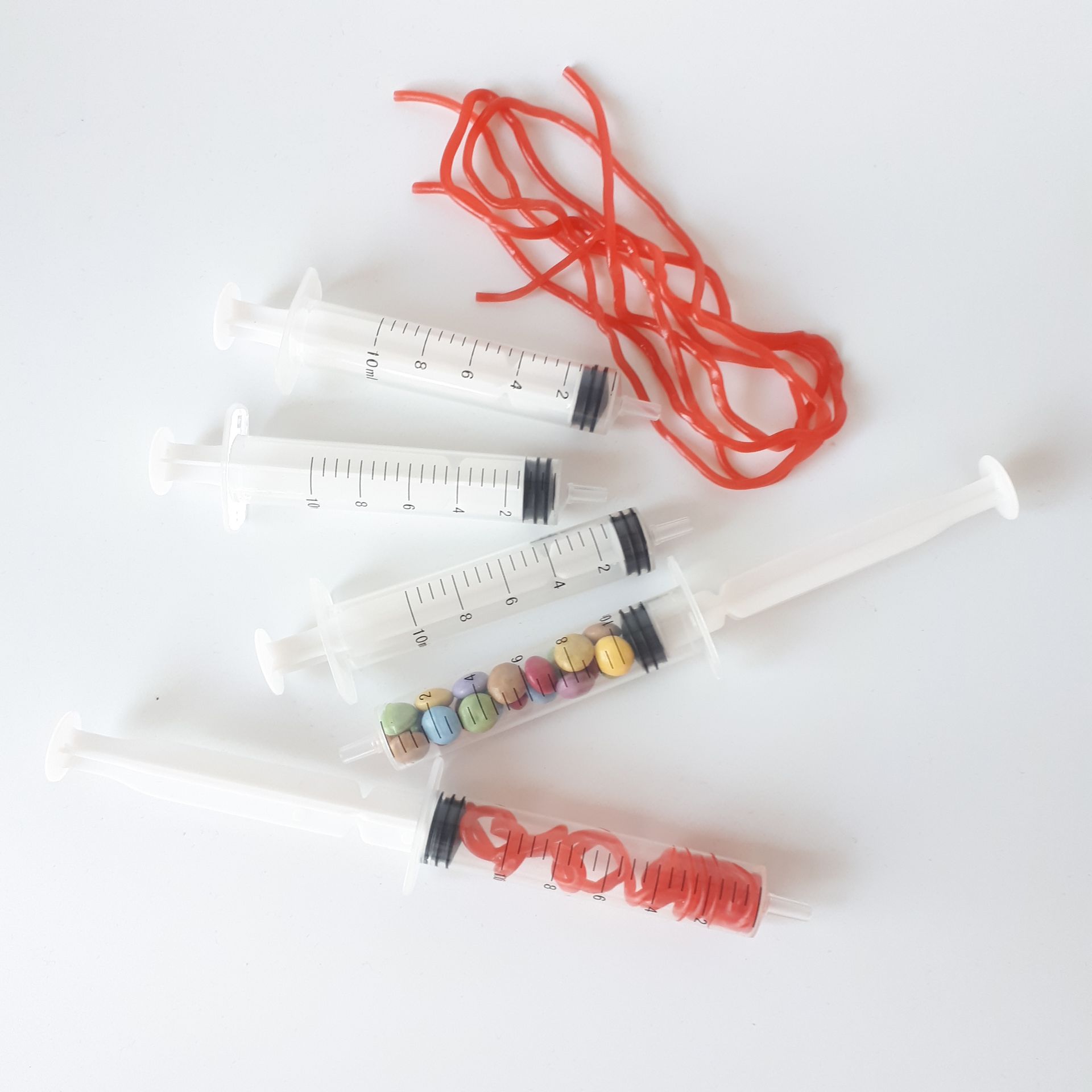 Plastic spuit 10 ml (set van 5 stuks)