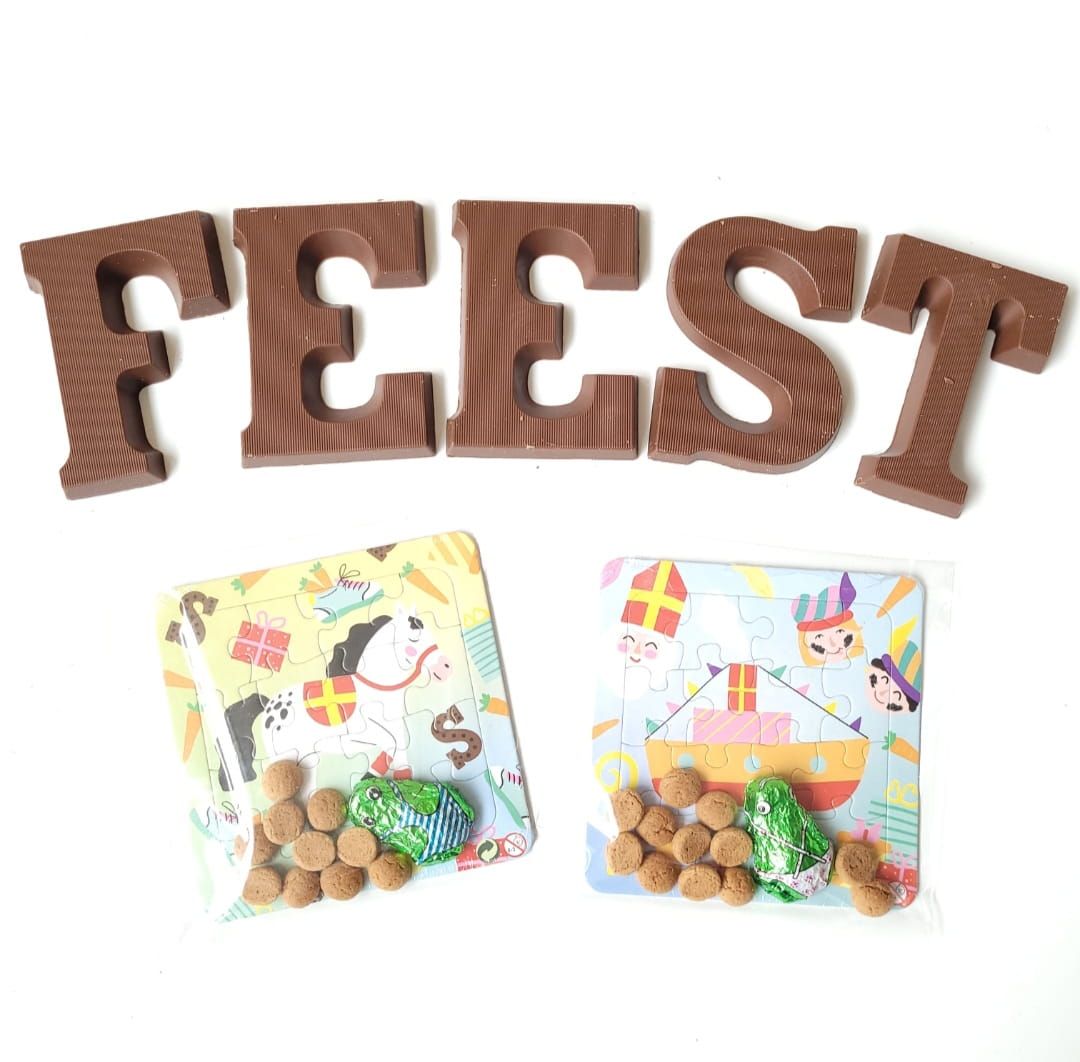 Puzzel Sinterklaas (per stuk)