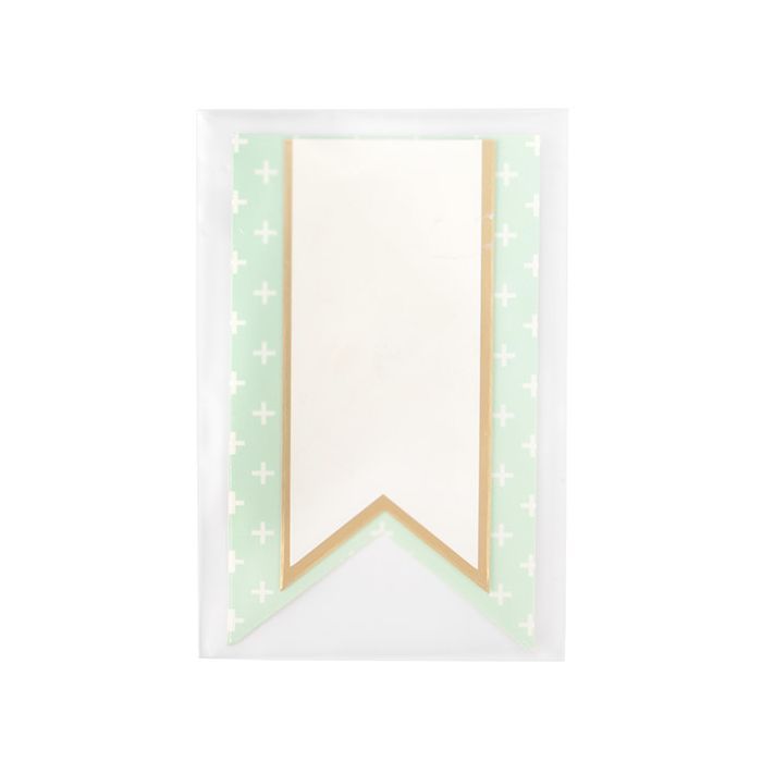 Frostedzakje 10cm x 15cm (set van 5 stuks)
