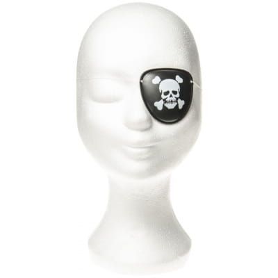 Ooglapje Piraat (set van 10 stuks)