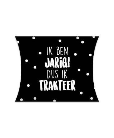 Gondeldoosjes Ik ben Jarig dus ik trakteer (set van 5 stuks)
