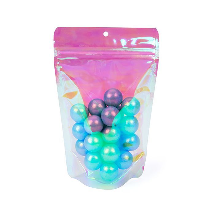 Iriserende zakjes 13 cm x 20,6 cm (set van 2 stuks)